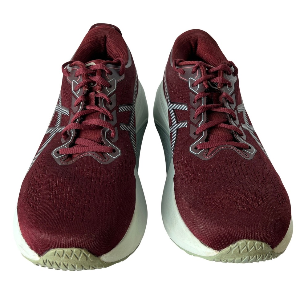 ASICS Gel Kayano 30‎ Running Shoes Burgundy Mesh Cushioned Stability Mens 8.5